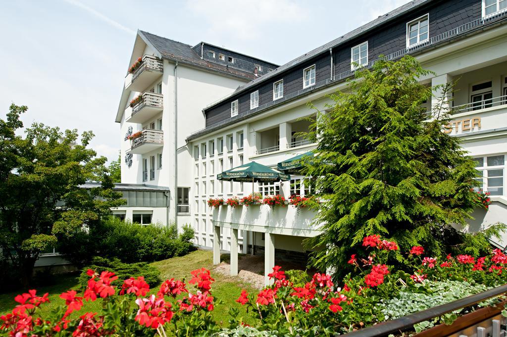 Vitalhotel Weisse Elster Bad Elster Exteriör bild